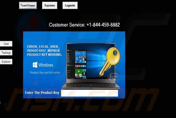 ERROR_LOCAL_USER Scam