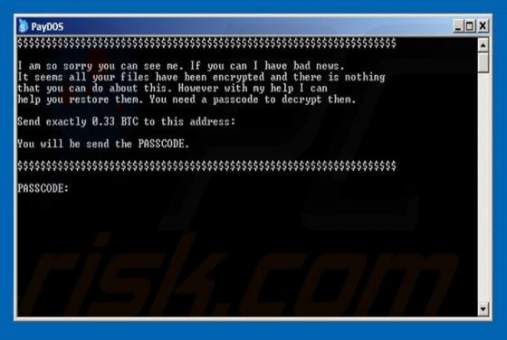 Command Prompt Ransomware