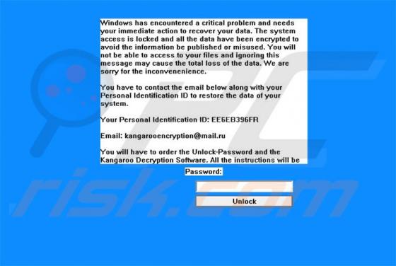 Kangaroo Ransomware