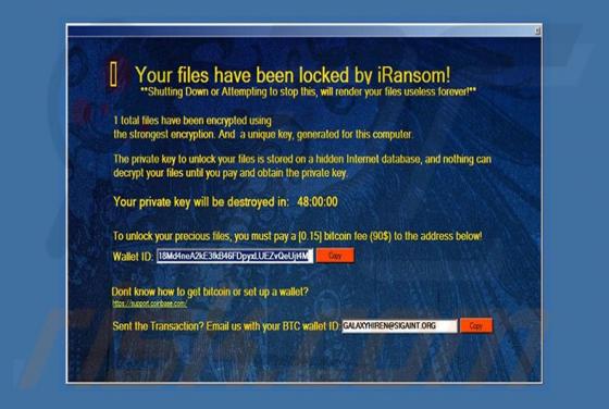 iRansom Ransomware