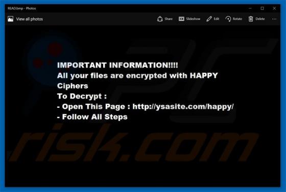 HappyLocker Ransomware