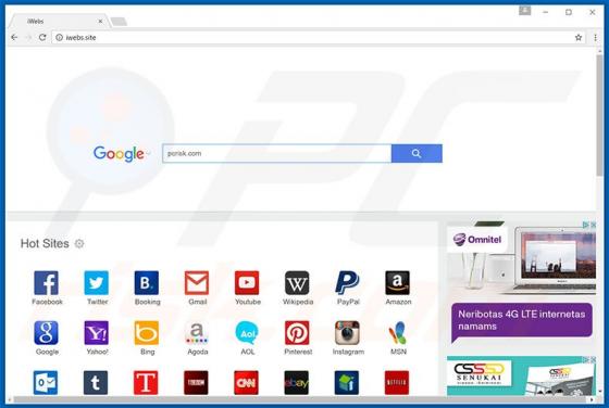 Iwebs.site Redirect