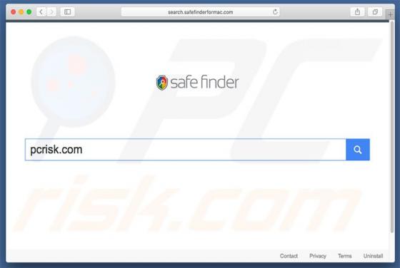 Search.safefinderformac.com Redirect (Mac)