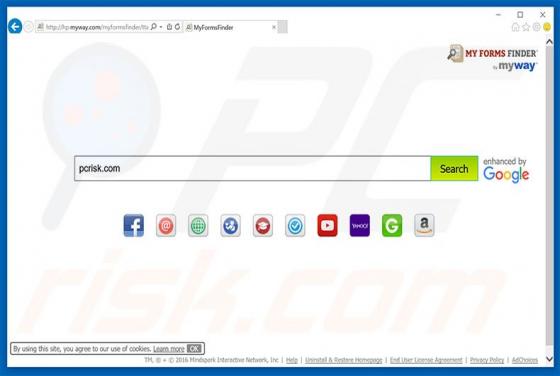 MyFormsFinder Toolbar