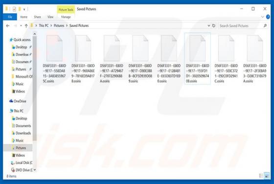 *.osiris Ransomware