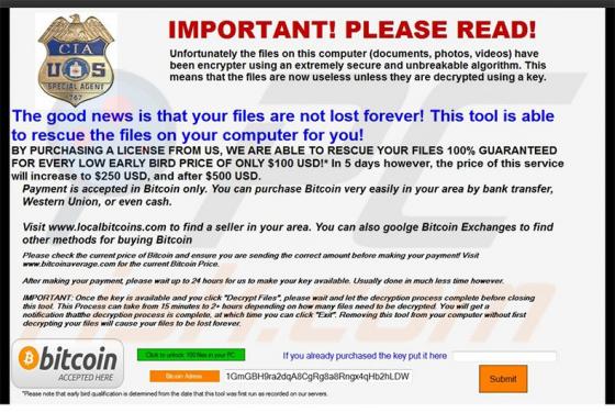 CIA Special Agent Scam