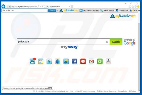 EasyWeatherAlert Toolbar