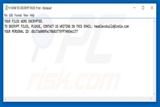 Braincrypt Ransomware