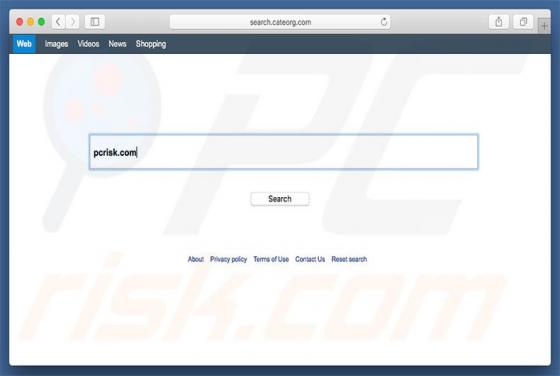 Search.cateorg.com Redirect (Mac)