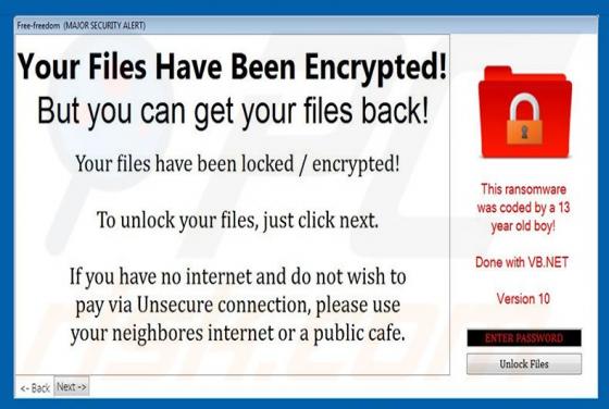 Free-Freedom Ransomware