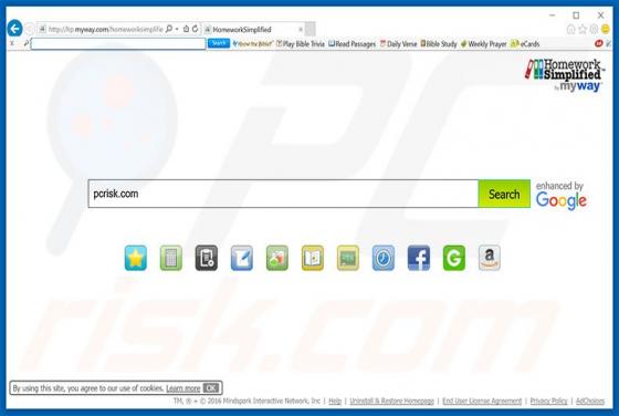 HomeworkSimplified Toolbar