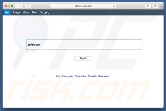 Search.oriveg.com Redirect (Mac)