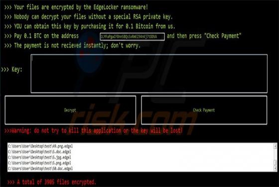 EdgeLocker Ransomware