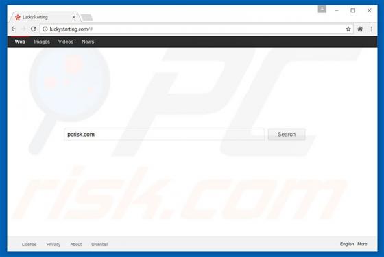 Luckystarting.com Redirect