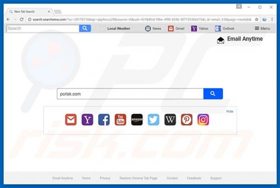 Search.searchema.com Redirect