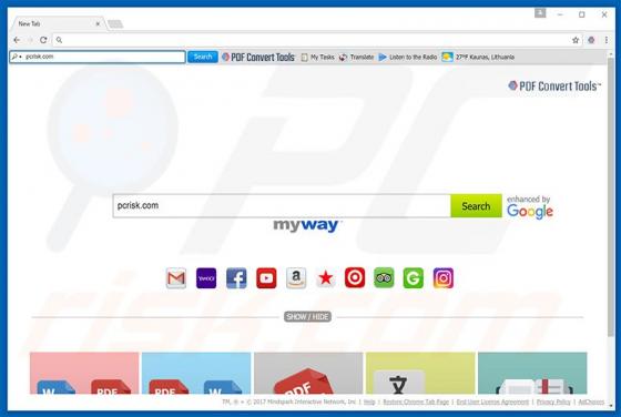 PDFConvertTools Toolbar