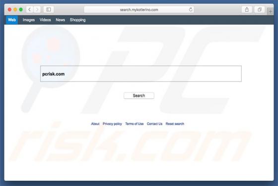 Search.mokytlerino.com Redirect (Mac)
