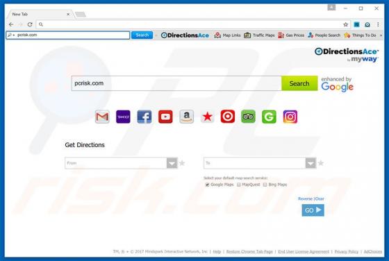 DirectionsAce Toolbar