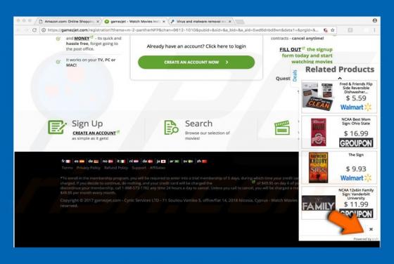 Ads by SRCH (Mac)