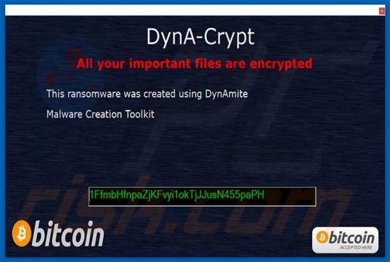 DynA-Crypt Ransomware