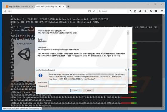 Don’t Restart Your Computer Scam