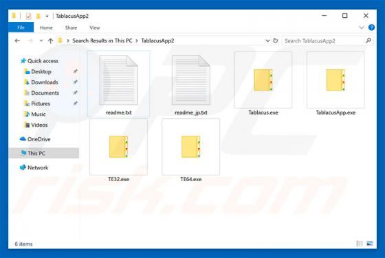 TablacusApp Adware