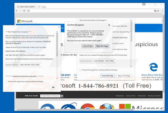 Microsoft Has Detected A Porn Virus Scam