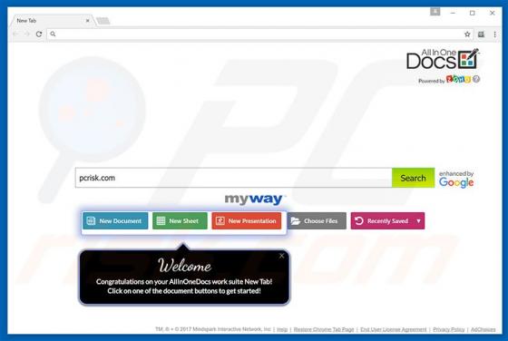 AllInOneDocs Toolbar