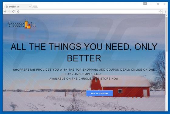 Shoppers Tab Adware