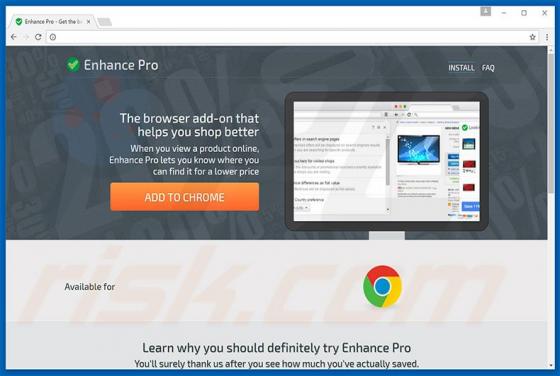 Enhance Pro Adware