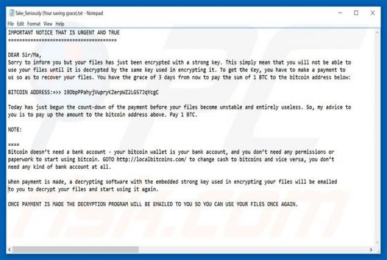 Zorro Ransomware