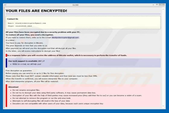 Happydayzz Ransomware