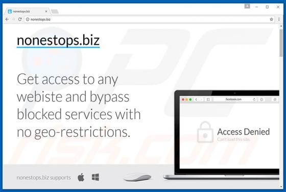 Nonestops.biz Adware