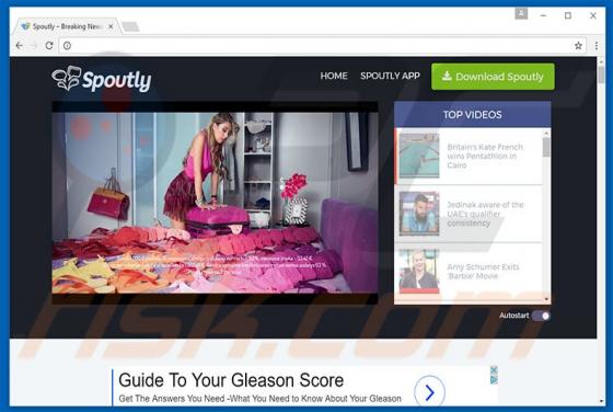 Spoutly Adware
