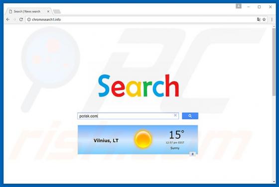 Chromesearch1.info Redirect
