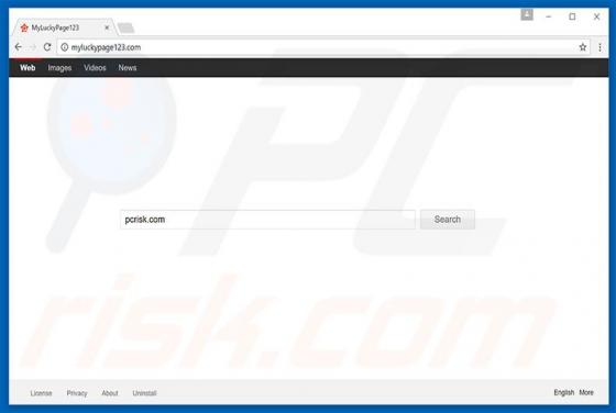 Myluckypage123.com Redirect
