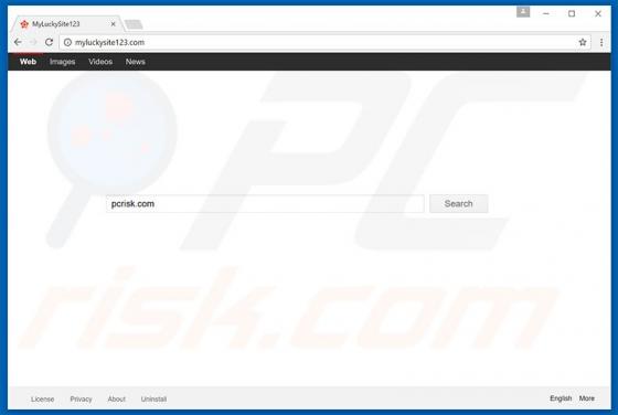 Myluckysite123.com Redirect