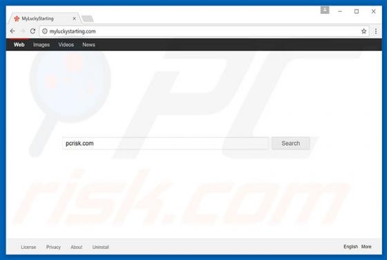 Myluckystarting.com Redirect