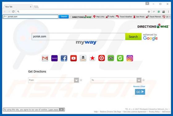 DirectionsWhiz Toolbar