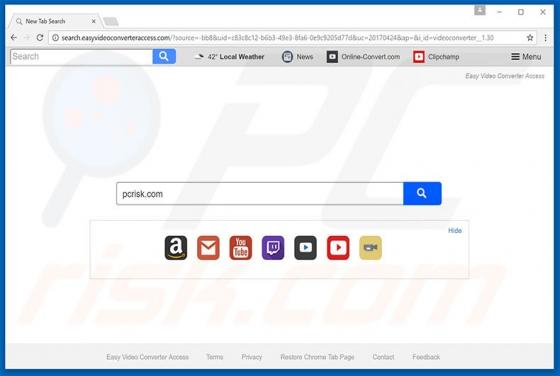 Easyvideoconverteraccess.com Redirect