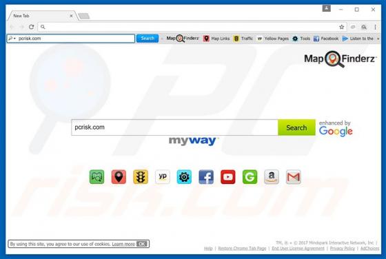 MapFinderz Toolbar