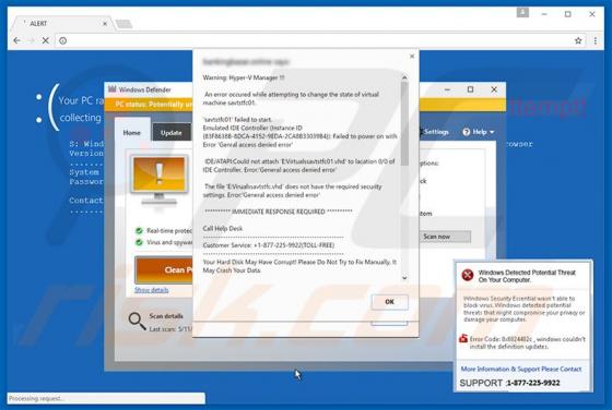 Warning: Hyper-V Manager Scam