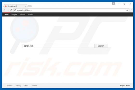Mystarting123.com Redirect
