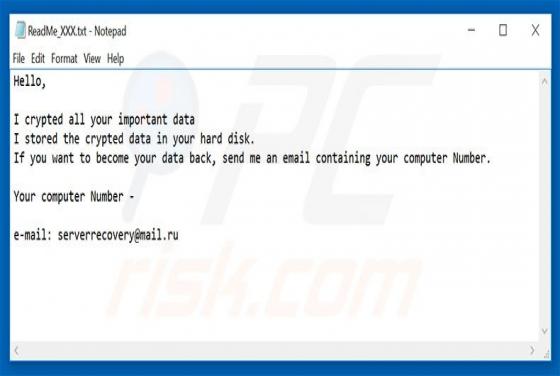 Extractor Ransomware