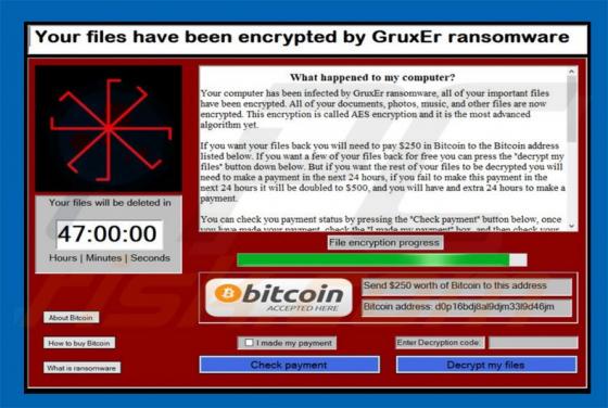 GruxEx Ransomware