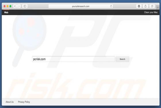 Yoursafesearch.com Redirect (Mac)
