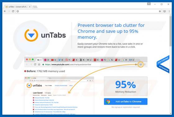 Ads by unTabs