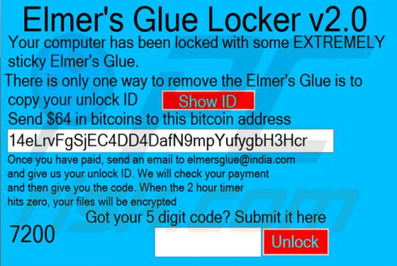 ElmersGlue Ransomware