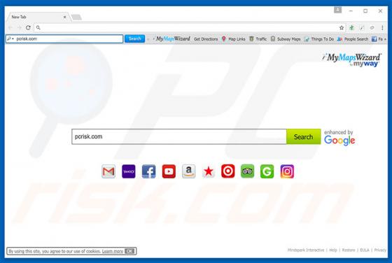 MyMapsWizard Toolbar