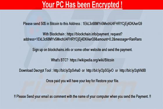 Ranrans Ransomware